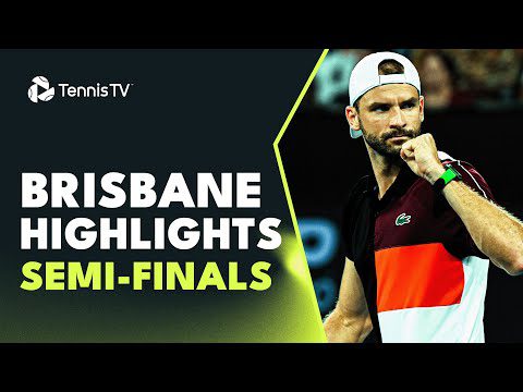 Rune Faces Safiullin; Dimitrov Against Thompson | Brisbane 2024 Semi-Final Highlights