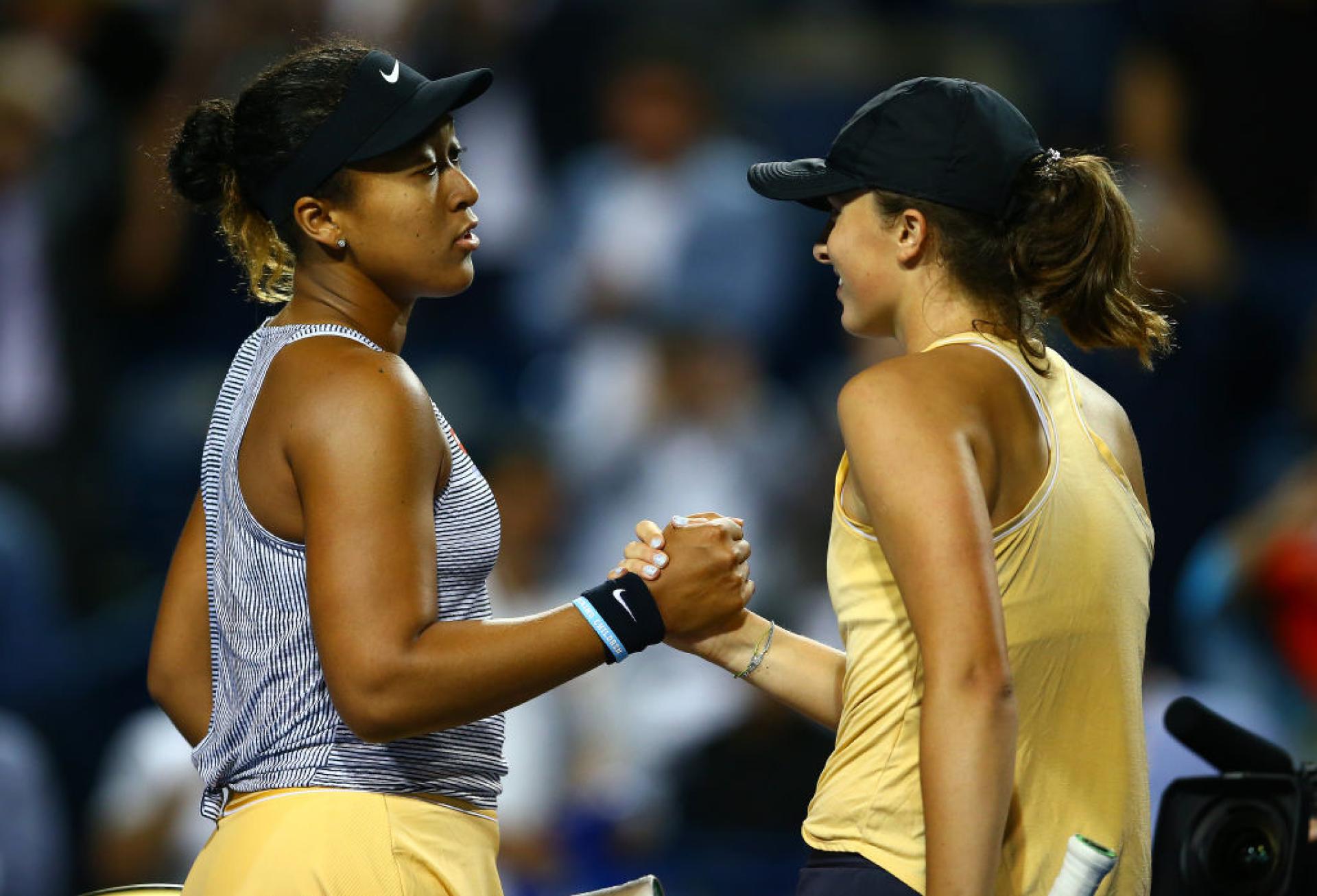 Iga Swiatek and Naomi Osaka