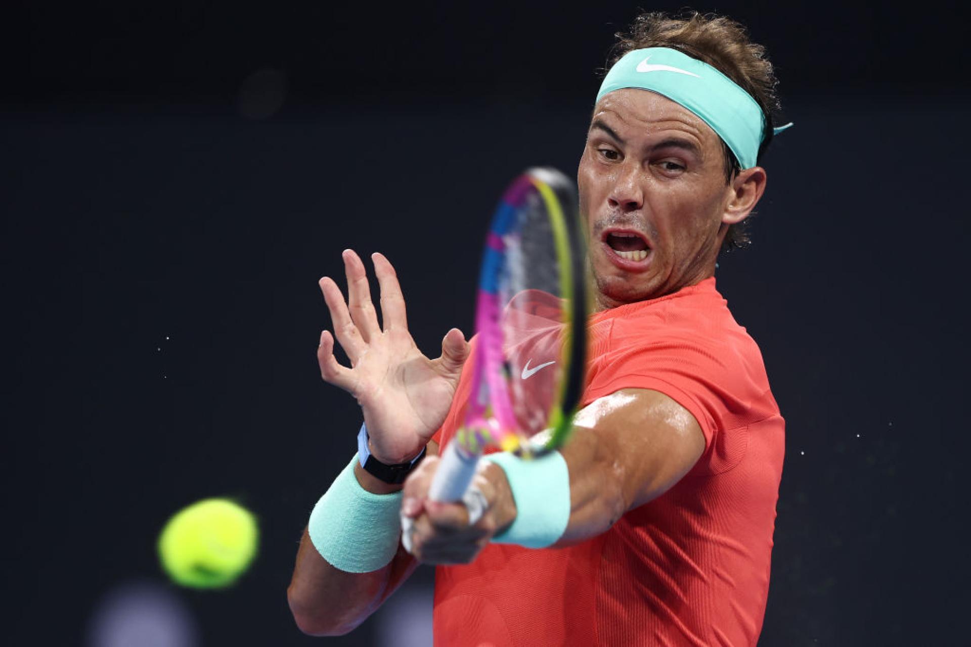 Rafael Nadal, Brisbane 2024