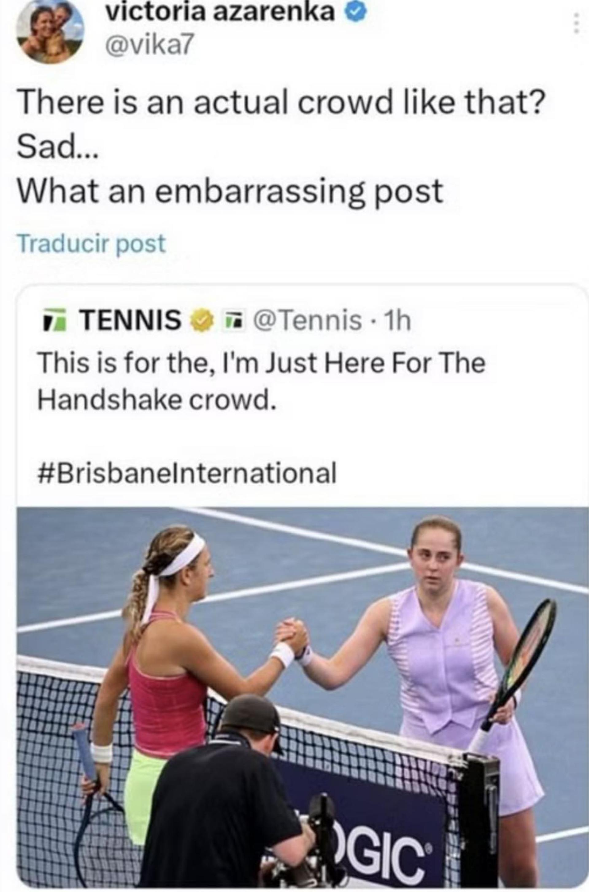 Victoria Azarenka on X