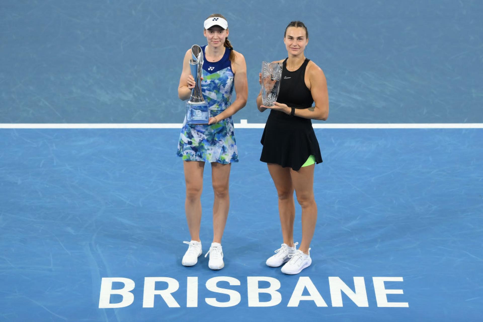 Rybakina and Sabalenka