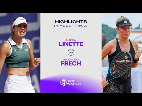 Magda Linette vs. Magdalena Frech | 2024 Prague Final | WTA Match Highlights