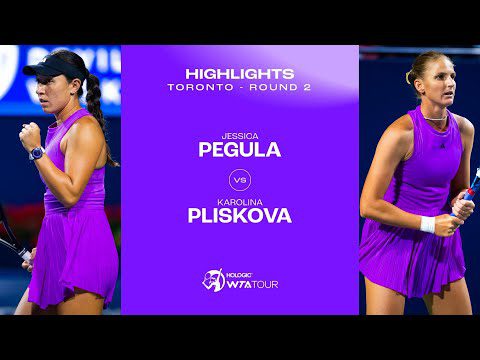 Jessica Pegula vs. Karolina Pliskova | 2024 Toronto Round 2 | WTA Match Highlights