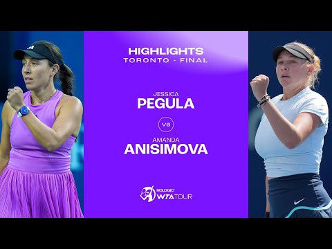 Jessica Pegula vs. Amanda Anisimova | 2024 Toronto Final | WTA Match Highlights