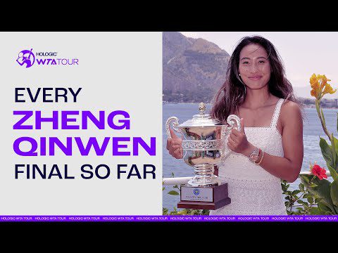 Olympic finalist Zheng Qinwen: The story so far! 🏆