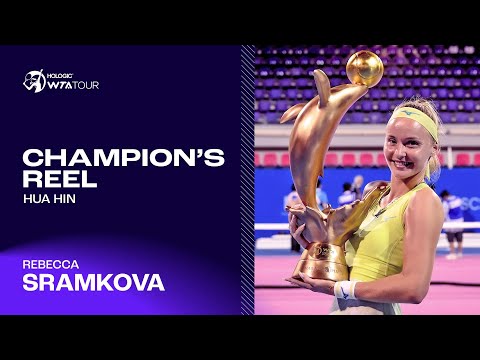 Hua Hin champion Rebecca Sramkova's TOP PLAYS from the Thailand Open! 🐬🏆