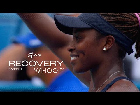 Recovery with WHOOP: Sloane Stephens & Maria Sakkari on Day vs. Night Matches ☀️🌙