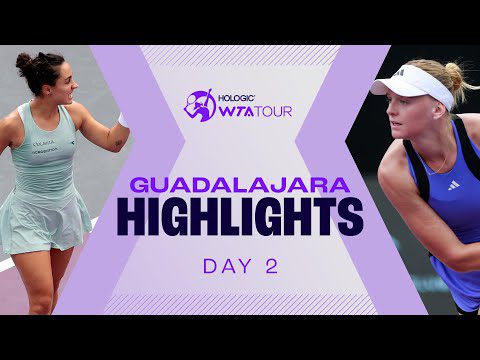 Day 2 at Guadalajara 2024 with Krueger, Trevisan, Frech, and Bouzkova | WTA Match Highlights