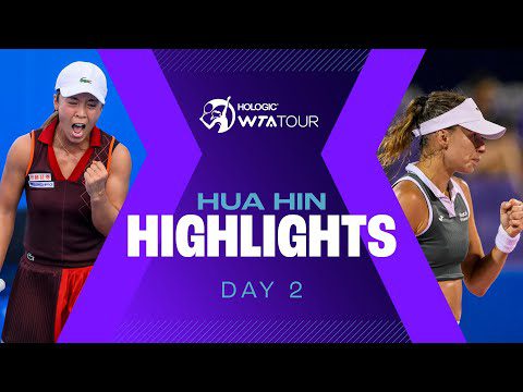 Day 2 action including Hartono, Hontama & Linette at Hua Hin 2024 | WTA Match Highlights