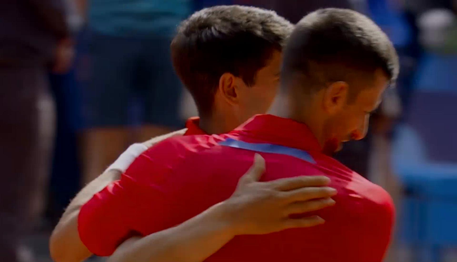 Carlos Alcaraz & Novak Djokovic, 2024 Paris Olympics