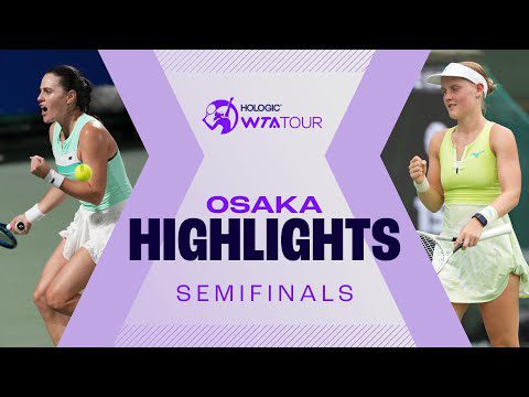 Birrell & Lamens in semifinal action in Osaka | WTA Match Highlights