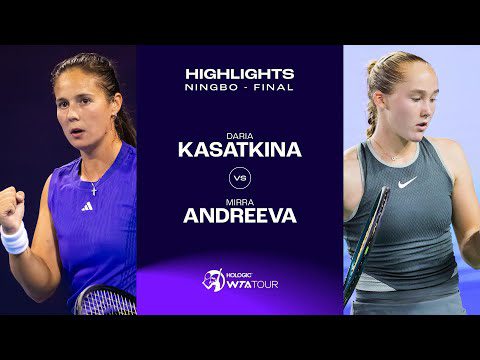 Daria Kasatkina vs. Mirra Andreeva | 2024 Ningbo Final | WTA Match Highlights