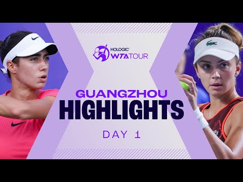 Danilovic, Cristian & Wei kick off play in Guangzhou | WTA Match Highlights