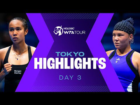 Fernandez, Shnaider & Ishii Shine on Day 3 In Tokyo | WTA Match Highlights