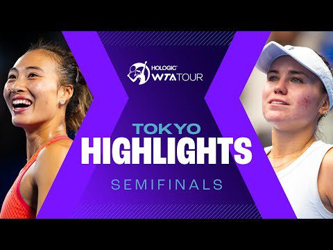 Zheng vs. Shnaider; Kenin battles Boulter in Tokyo semifinals | WTA Match Highlights