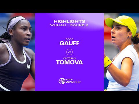 Coco Gauff vs. Viktoriya Tomova | 2024 Wuhan Round 2 | WTA Match Highlights