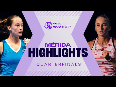 Sonmez, Kudermetova, Korneeva Star On Day 5 In Mérida | WTA Match Highlights