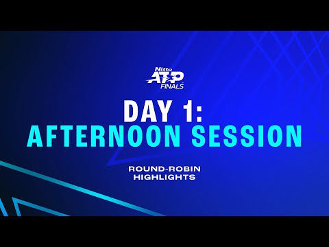 2024 Nitto ATP Finals: Day 1 Afternoon Session