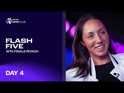 Swiatek & Gauff Aim To Secure Semifinal Spot | Flash Five | Day 3 | WTA Finals Riyadh