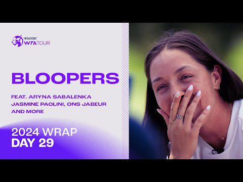 Media Day BLOOPERS  | 2024 WTA Wrap | Day 29