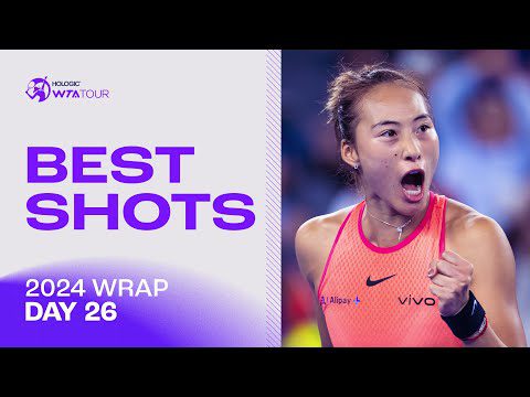 Zheng, Raducanu, Swiatek Included In 2024's Best Shots | 2024 WTA Wrap | Day 26