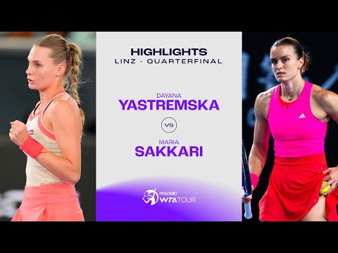 Yastremska vs. Sakkari | Linz Quarterfinal | WTA Match Highlights