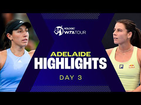 Top Seeds Pegula, Navarro, Kasatkina Headline Day 3 In Adelaide | WTA Match Highlights