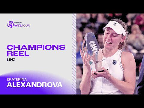 Alexandrova Becomes 2025 Linz CHAMPION 🏆