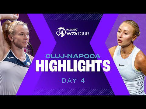 Watch Siniakova, Potapova, Seidel and Bronzetti at Day 4 in Cluj-Napoca | WTA Match Highlights