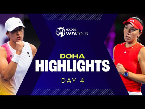 Swiatek, Pegula, Rybakina and Jabeur on Day 4 at Doha | WTA Highlights